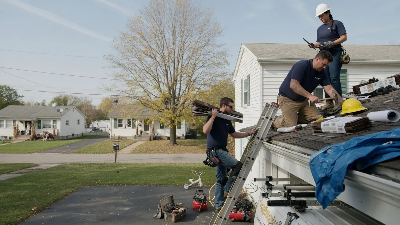 Local Roofing Contractors in Coloma, MI near me